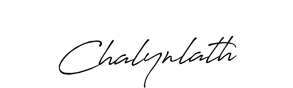 Chalynlath stylish signature style. Best Handwritten Sign (Antro_Vectra_Bolder) for my name. Handwritten Signature Collection Ideas for my name Chalynlath. Chalynlath signature style 7 images and pictures png