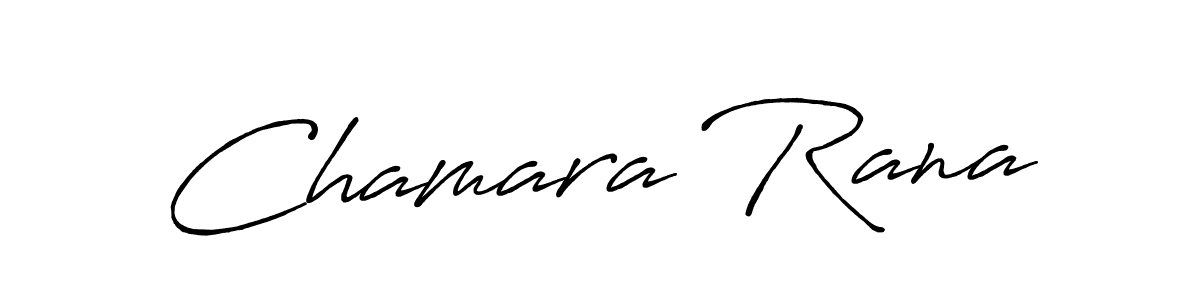 Similarly Antro_Vectra_Bolder is the best handwritten signature design. Signature creator online .You can use it as an online autograph creator for name Chamara Rana. Chamara Rana signature style 7 images and pictures png