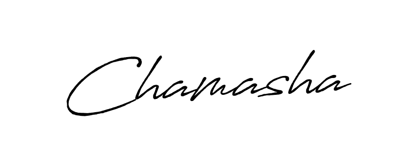 if you are searching for the best signature style for your name Chamasha. so please give up your signature search. here we have designed multiple signature styles  using Antro_Vectra_Bolder. Chamasha signature style 7 images and pictures png