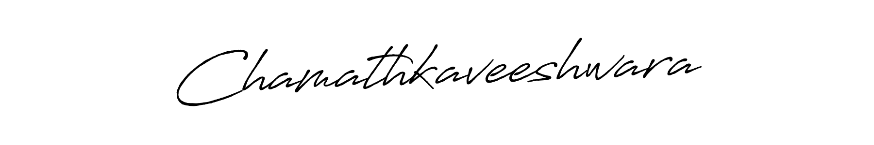 Similarly Antro_Vectra_Bolder is the best handwritten signature design. Signature creator online .You can use it as an online autograph creator for name Chamathkaveeshwara. Chamathkaveeshwara signature style 7 images and pictures png