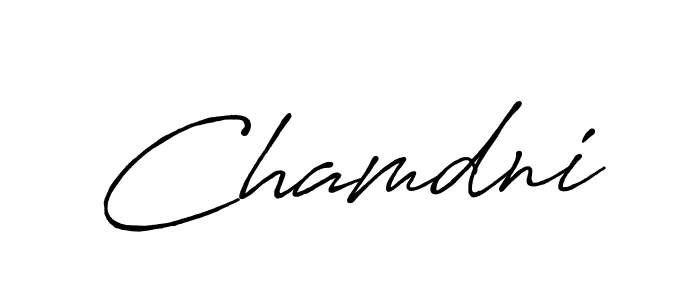 How to Draw Chamdni signature style? Antro_Vectra_Bolder is a latest design signature styles for name Chamdni. Chamdni signature style 7 images and pictures png