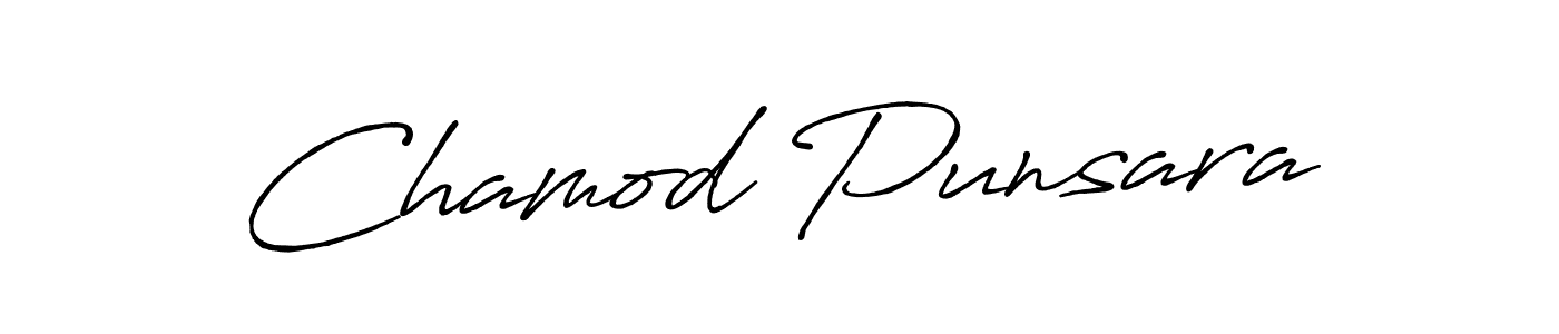 You should practise on your own different ways (Antro_Vectra_Bolder) to write your name (Chamod Punsara) in signature. don't let someone else do it for you. Chamod Punsara signature style 7 images and pictures png