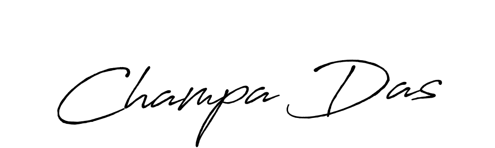 How to make Champa Das name signature. Use Antro_Vectra_Bolder style for creating short signs online. This is the latest handwritten sign. Champa Das signature style 7 images and pictures png