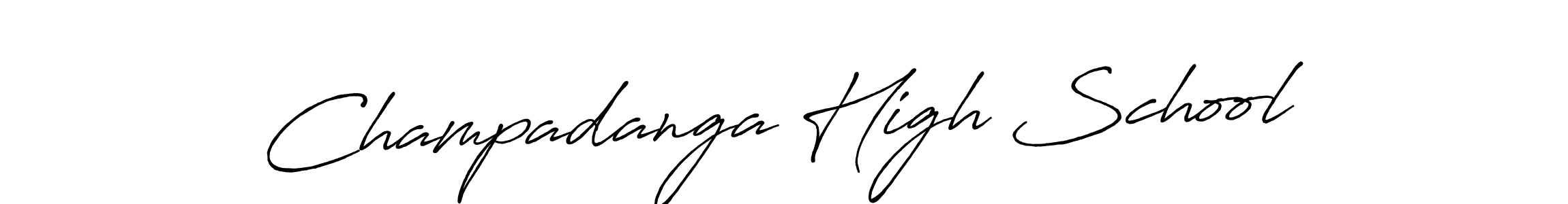 Similarly Antro_Vectra_Bolder is the best handwritten signature design. Signature creator online .You can use it as an online autograph creator for name Champadanga High School. Champadanga High School signature style 7 images and pictures png