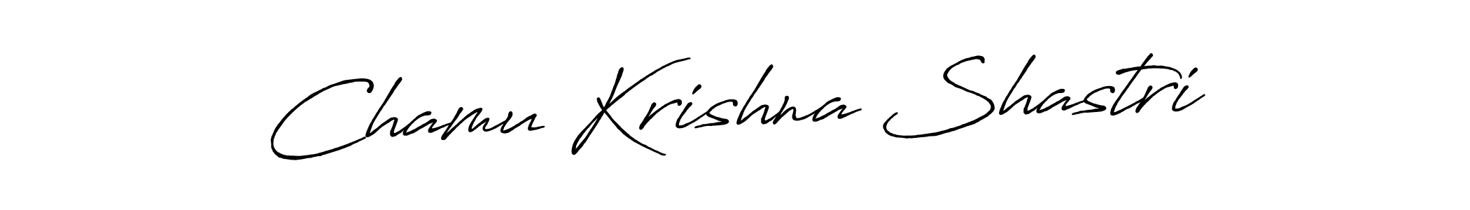 How to Draw Chamu Krishna Shastri signature style? Antro_Vectra_Bolder is a latest design signature styles for name Chamu Krishna Shastri. Chamu Krishna Shastri signature style 7 images and pictures png