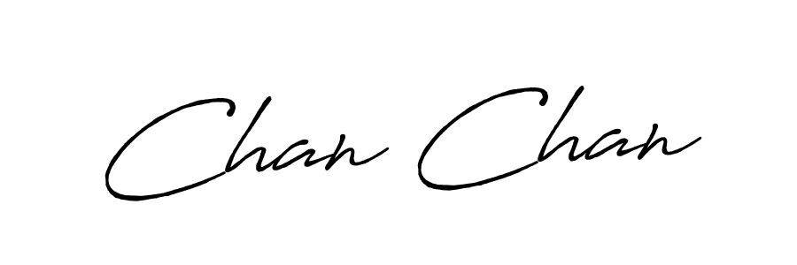 Make a beautiful signature design for name Chan Chan. With this signature (Antro_Vectra_Bolder) style, you can create a handwritten signature for free. Chan Chan signature style 7 images and pictures png