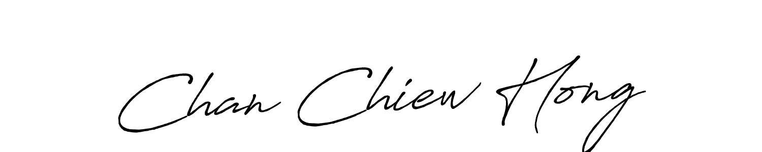 Use a signature maker to create a handwritten signature online. With this signature software, you can design (Antro_Vectra_Bolder) your own signature for name Chan Chiew Hong. Chan Chiew Hong signature style 7 images and pictures png