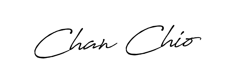 How to make Chan Chio signature? Antro_Vectra_Bolder is a professional autograph style. Create handwritten signature for Chan Chio name. Chan Chio signature style 7 images and pictures png