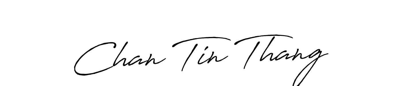 It looks lik you need a new signature style for name Chan Tin Thang. Design unique handwritten (Antro_Vectra_Bolder) signature with our free signature maker in just a few clicks. Chan Tin Thang signature style 7 images and pictures png