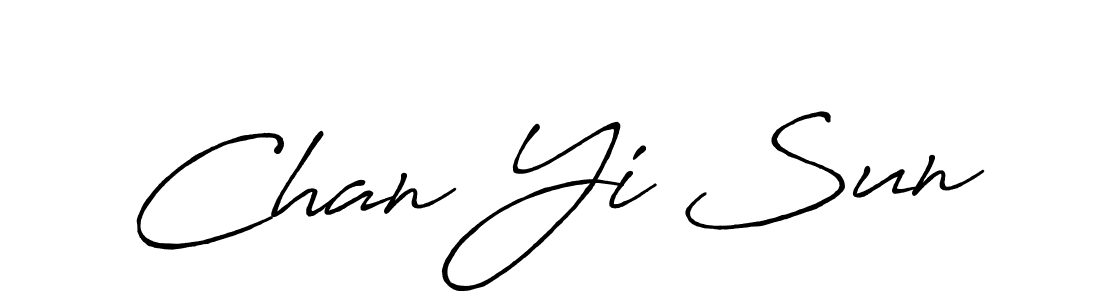 You can use this online signature creator to create a handwritten signature for the name Chan Yi Sun. This is the best online autograph maker. Chan Yi Sun signature style 7 images and pictures png
