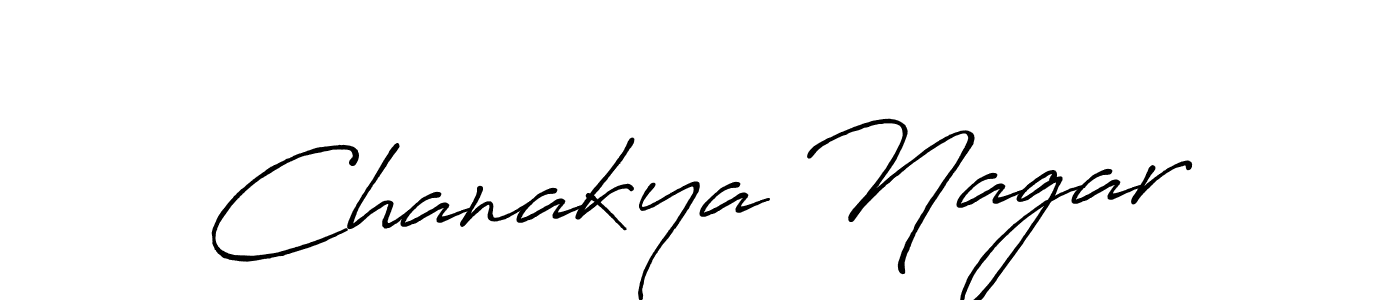 Also we have Chanakya Nagar name is the best signature style. Create professional handwritten signature collection using Antro_Vectra_Bolder autograph style. Chanakya Nagar signature style 7 images and pictures png