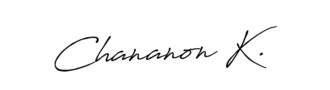 Here are the top 10 professional signature styles for the name Chananon K.. These are the best autograph styles you can use for your name. Chananon K. signature style 7 images and pictures png