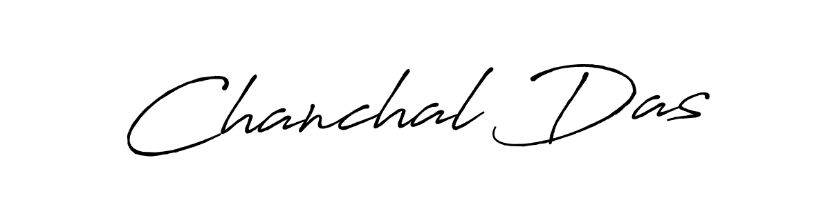 Make a beautiful signature design for name Chanchal Das. With this signature (Antro_Vectra_Bolder) style, you can create a handwritten signature for free. Chanchal Das signature style 7 images and pictures png