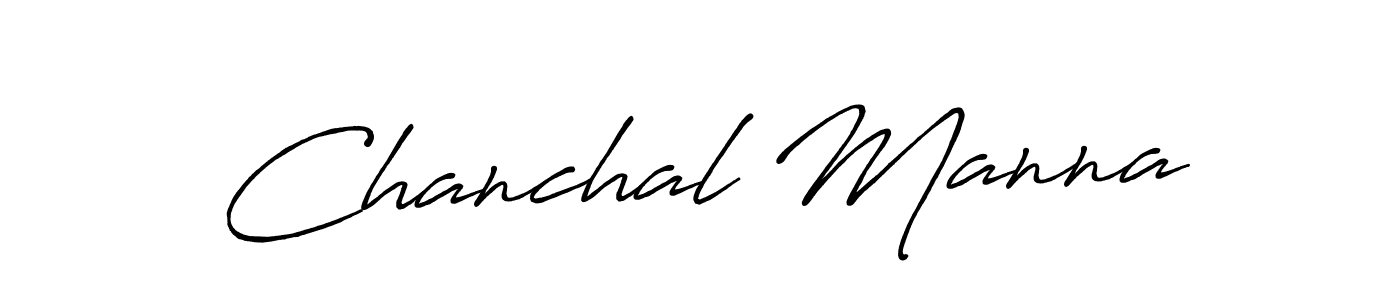 Chanchal Manna stylish signature style. Best Handwritten Sign (Antro_Vectra_Bolder) for my name. Handwritten Signature Collection Ideas for my name Chanchal Manna. Chanchal Manna signature style 7 images and pictures png