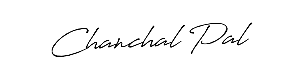 Design your own signature with our free online signature maker. With this signature software, you can create a handwritten (Antro_Vectra_Bolder) signature for name Chanchal Pal. Chanchal Pal signature style 7 images and pictures png