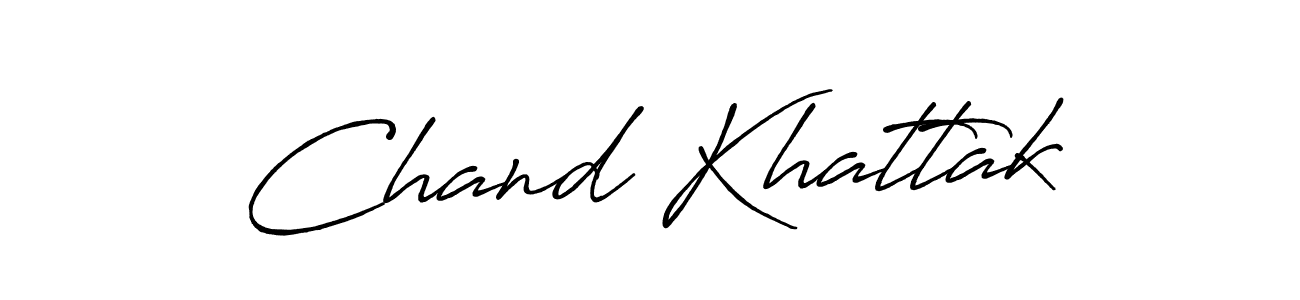 Also You can easily find your signature by using the search form. We will create Chand Khattak name handwritten signature images for you free of cost using Antro_Vectra_Bolder sign style. Chand Khattak signature style 7 images and pictures png