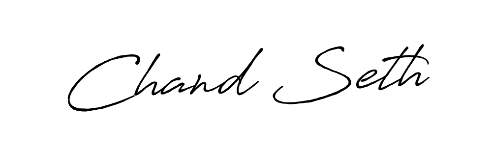 Similarly Antro_Vectra_Bolder is the best handwritten signature design. Signature creator online .You can use it as an online autograph creator for name Chand Seth. Chand Seth signature style 7 images and pictures png