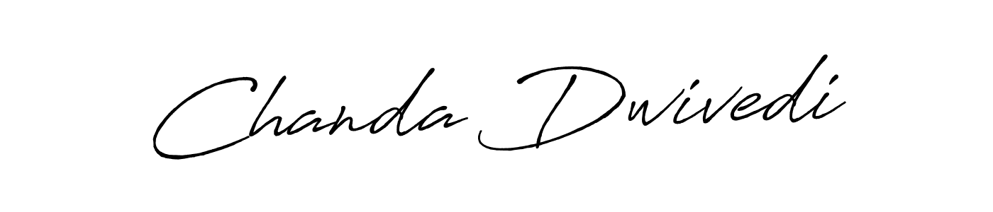 Make a beautiful signature design for name Chanda Dwivedi. Use this online signature maker to create a handwritten signature for free. Chanda Dwivedi signature style 7 images and pictures png