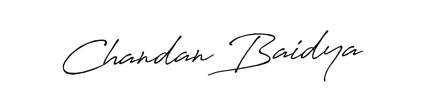 You can use this online signature creator to create a handwritten signature for the name Chandan Baidya. This is the best online autograph maker. Chandan Baidya signature style 7 images and pictures png