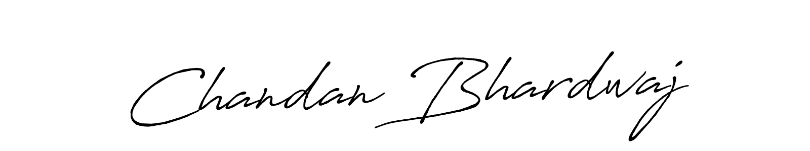 Design your own signature with our free online signature maker. With this signature software, you can create a handwritten (Antro_Vectra_Bolder) signature for name Chandan Bhardwaj. Chandan Bhardwaj signature style 7 images and pictures png