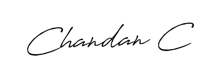 Once you've used our free online signature maker to create your best signature Antro_Vectra_Bolder style, it's time to enjoy all of the benefits that Chandan C name signing documents. Chandan C signature style 7 images and pictures png