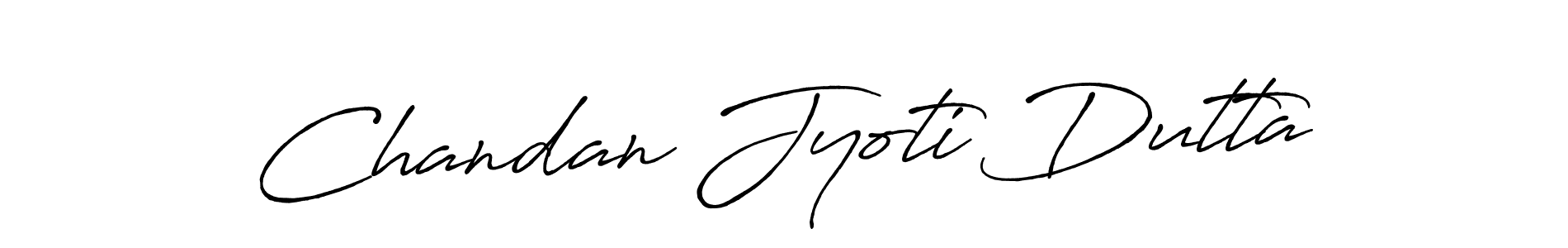 Chandan Jyoti Dutta stylish signature style. Best Handwritten Sign (Antro_Vectra_Bolder) for my name. Handwritten Signature Collection Ideas for my name Chandan Jyoti Dutta. Chandan Jyoti Dutta signature style 7 images and pictures png