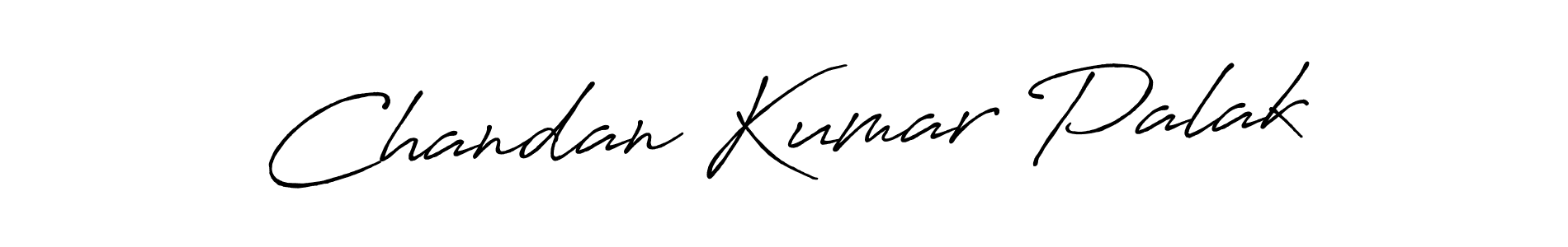 How to make Chandan Kumar Palak signature? Antro_Vectra_Bolder is a professional autograph style. Create handwritten signature for Chandan Kumar Palak name. Chandan Kumar Palak signature style 7 images and pictures png