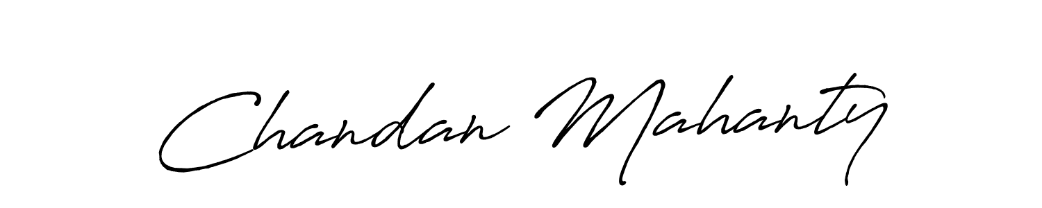 Design your own signature with our free online signature maker. With this signature software, you can create a handwritten (Antro_Vectra_Bolder) signature for name Chandan Mahanty. Chandan Mahanty signature style 7 images and pictures png