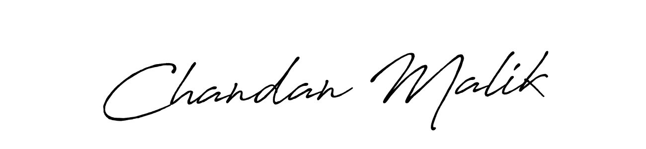 Antro_Vectra_Bolder is a professional signature style that is perfect for those who want to add a touch of class to their signature. It is also a great choice for those who want to make their signature more unique. Get Chandan Malik name to fancy signature for free. Chandan Malik signature style 7 images and pictures png