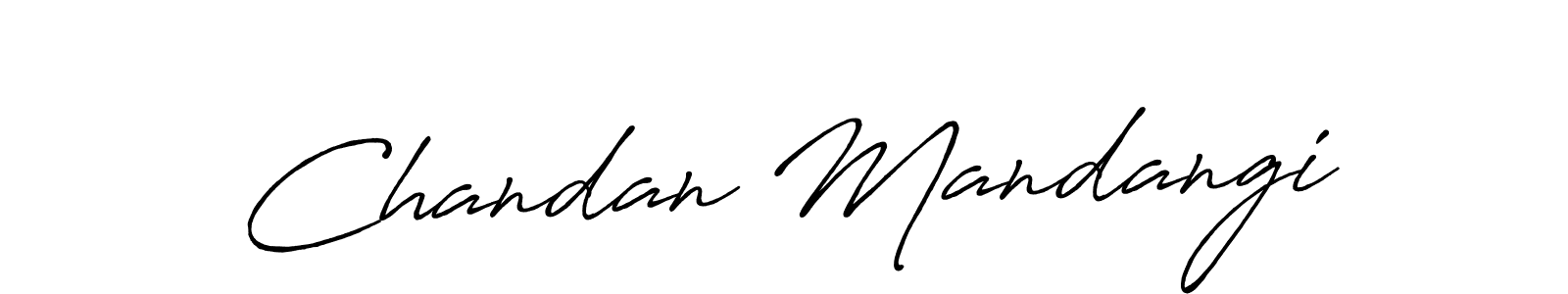 You should practise on your own different ways (Antro_Vectra_Bolder) to write your name (Chandan Mandangi) in signature. don't let someone else do it for you. Chandan Mandangi signature style 7 images and pictures png