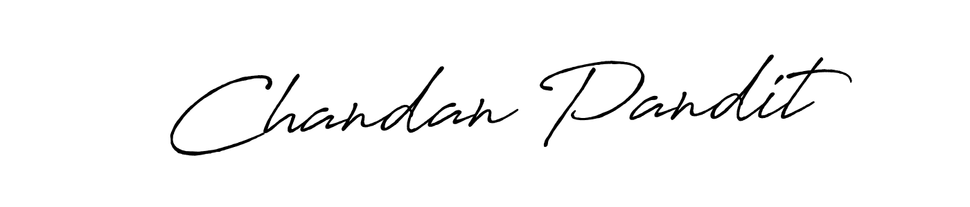 Antro_Vectra_Bolder is a professional signature style that is perfect for those who want to add a touch of class to their signature. It is also a great choice for those who want to make their signature more unique. Get Chandan Pandit name to fancy signature for free. Chandan Pandit signature style 7 images and pictures png