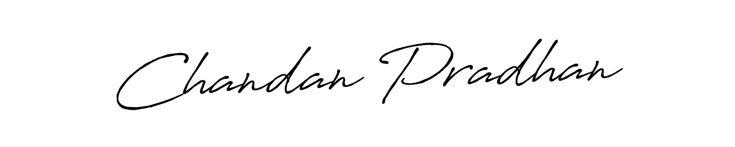 You can use this online signature creator to create a handwritten signature for the name Chandan Pradhan. This is the best online autograph maker. Chandan Pradhan signature style 7 images and pictures png