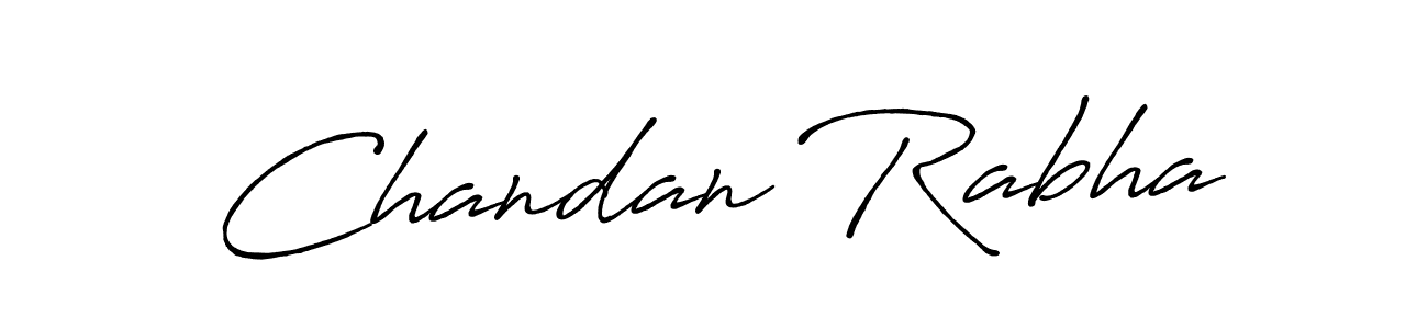 Design your own signature with our free online signature maker. With this signature software, you can create a handwritten (Antro_Vectra_Bolder) signature for name Chandan Rabha. Chandan Rabha signature style 7 images and pictures png