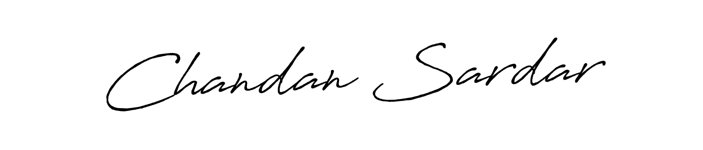 Design your own signature with our free online signature maker. With this signature software, you can create a handwritten (Antro_Vectra_Bolder) signature for name Chandan Sardar. Chandan Sardar signature style 7 images and pictures png