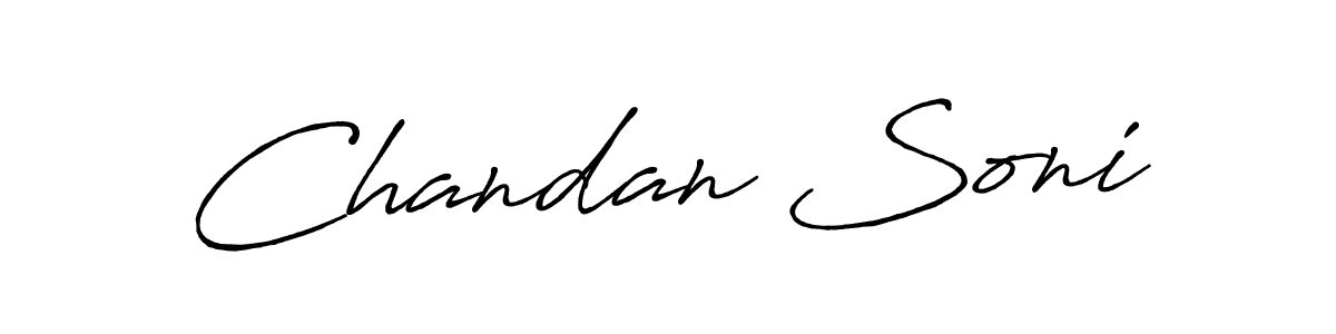 if you are searching for the best signature style for your name Chandan Soni. so please give up your signature search. here we have designed multiple signature styles  using Antro_Vectra_Bolder. Chandan Soni signature style 7 images and pictures png