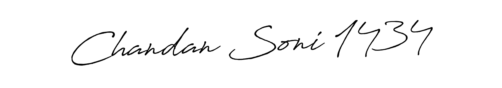 You can use this online signature creator to create a handwritten signature for the name Chandan Soni 1434. This is the best online autograph maker. Chandan Soni 1434 signature style 7 images and pictures png