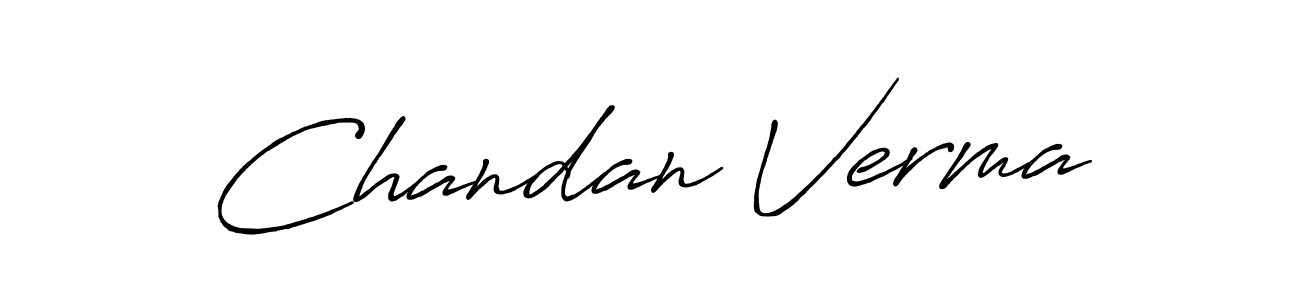 Here are the top 10 professional signature styles for the name Chandan Verma. These are the best autograph styles you can use for your name. Chandan Verma signature style 7 images and pictures png