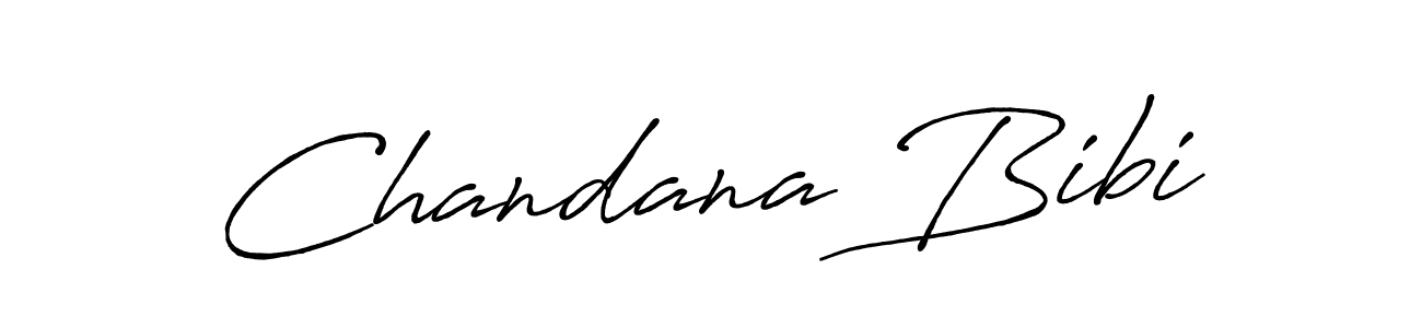 Once you've used our free online signature maker to create your best signature Antro_Vectra_Bolder style, it's time to enjoy all of the benefits that Chandana Bibi name signing documents. Chandana Bibi signature style 7 images and pictures png