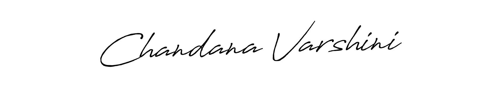 Make a beautiful signature design for name Chandana Varshini. Use this online signature maker to create a handwritten signature for free. Chandana Varshini signature style 7 images and pictures png