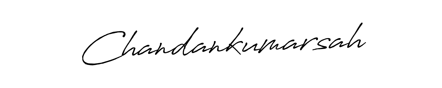 Create a beautiful signature design for name Chandankumarsah. With this signature (Antro_Vectra_Bolder) fonts, you can make a handwritten signature for free. Chandankumarsah signature style 7 images and pictures png
