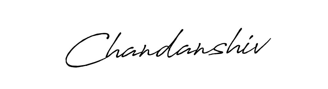 Chandanshiv stylish signature style. Best Handwritten Sign (Antro_Vectra_Bolder) for my name. Handwritten Signature Collection Ideas for my name Chandanshiv. Chandanshiv signature style 7 images and pictures png