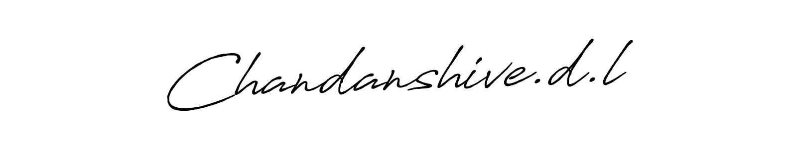 How to make Chandanshive.d.l signature? Antro_Vectra_Bolder is a professional autograph style. Create handwritten signature for Chandanshive.d.l name. Chandanshive.d.l signature style 7 images and pictures png