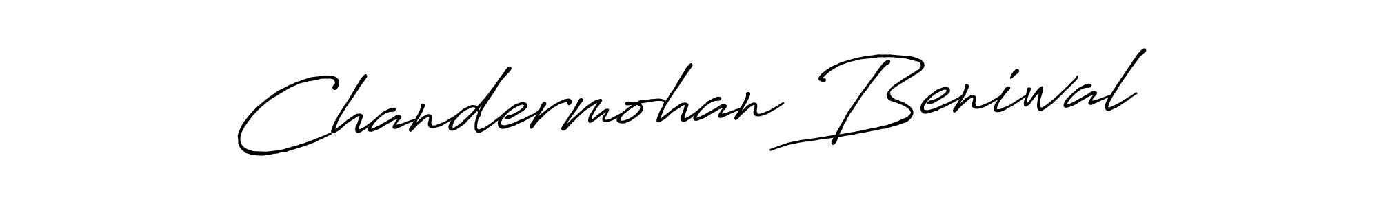 How to Draw Chandermohan Beniwal signature style? Antro_Vectra_Bolder is a latest design signature styles for name Chandermohan Beniwal. Chandermohan Beniwal signature style 7 images and pictures png