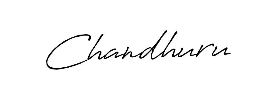 if you are searching for the best signature style for your name Chandhuru. so please give up your signature search. here we have designed multiple signature styles  using Antro_Vectra_Bolder. Chandhuru signature style 7 images and pictures png
