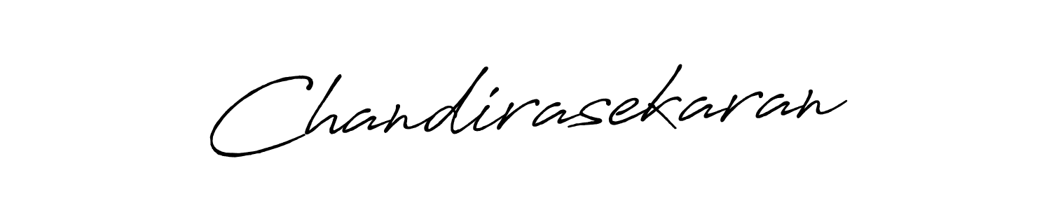 Use a signature maker to create a handwritten signature online. With this signature software, you can design (Antro_Vectra_Bolder) your own signature for name Chandirasekaran. Chandirasekaran signature style 7 images and pictures png