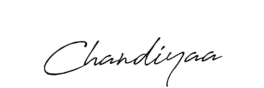 Chandiyaa stylish signature style. Best Handwritten Sign (Antro_Vectra_Bolder) for my name. Handwritten Signature Collection Ideas for my name Chandiyaa. Chandiyaa signature style 7 images and pictures png