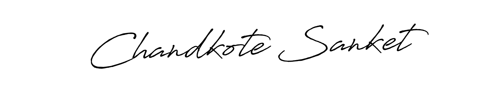 Similarly Antro_Vectra_Bolder is the best handwritten signature design. Signature creator online .You can use it as an online autograph creator for name Chandkote Sanket. Chandkote Sanket signature style 7 images and pictures png
