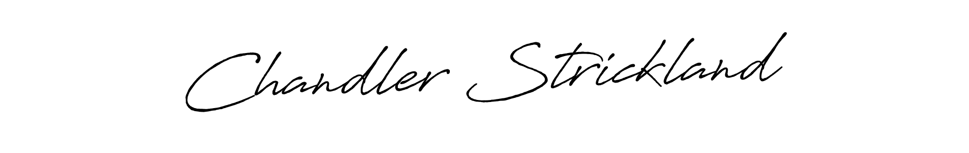 It looks lik you need a new signature style for name Chandler Strickland. Design unique handwritten (Antro_Vectra_Bolder) signature with our free signature maker in just a few clicks. Chandler Strickland signature style 7 images and pictures png