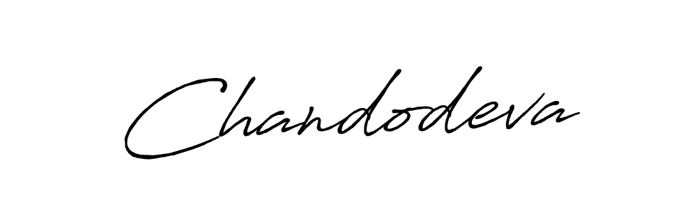 Use a signature maker to create a handwritten signature online. With this signature software, you can design (Antro_Vectra_Bolder) your own signature for name Chandodeva. Chandodeva signature style 7 images and pictures png