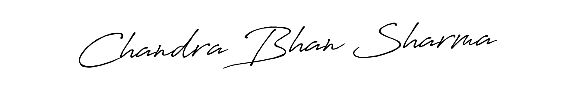 The best way (Antro_Vectra_Bolder) to make a short signature is to pick only two or three words in your name. The name Chandra Bhan Sharma include a total of six letters. For converting this name. Chandra Bhan Sharma signature style 7 images and pictures png